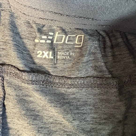 BCG Charcoal Athletic Shorts for Men - Picture 6 of 7